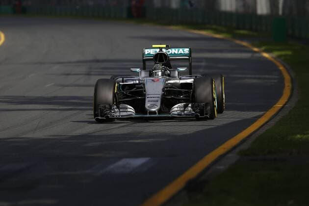 Motorsports: FIA Formula One World Championship WM Weltmeisterschaft 2016, Grand Prix of Australia, 6 Nico Rosberg (GER, Mercedes AMG Petronas Formula One Team), xHOCHxZWEIx