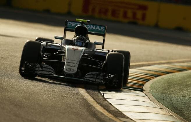 Motorsports: FIA Formula One World Championship WM Weltmeisterschaft 2016, Grand Prix of Australia, 6 Nico Rosberg (GER, Mercedes AMG Petronas Formula One Team), xHOCHxZWEIx