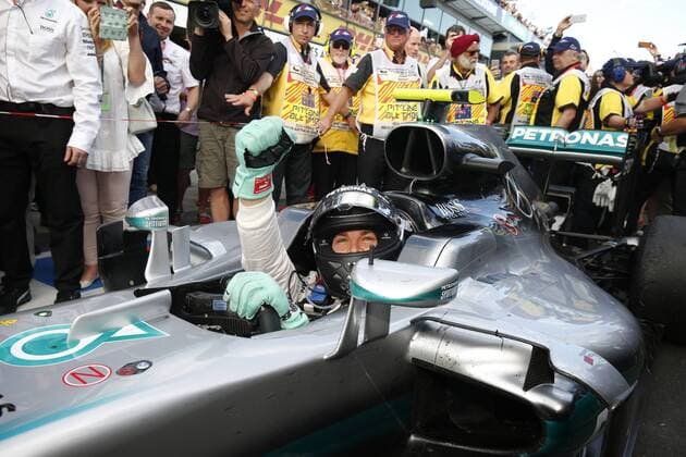 Motorsports: FIA Formula One World Championship WM Weltmeisterschaft 2016, Grand Prix of Australia, 6 Nico Rosberg (GER, Mercedes AMG Petronas Formula One Team), xHOCHxZWEIx