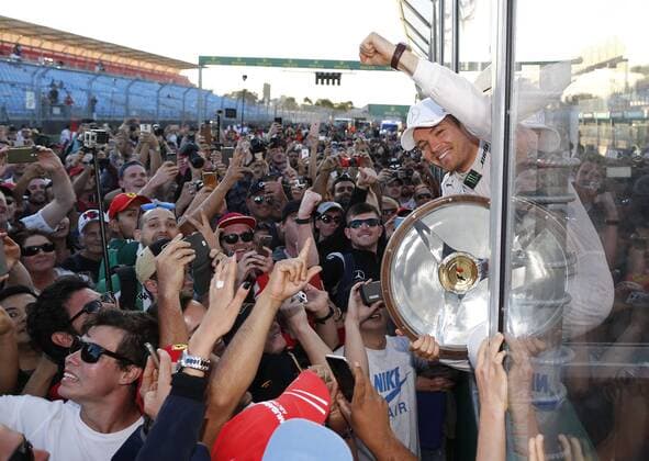 Motorsports: FIA Formula One World Championship WM Weltmeisterschaft 2016, Grand Prix of Australia, 6 Nico Rosberg (GER, Mercedes AMG Petronas Formula One Team), xHOCHxZWEIx