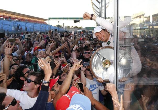 Motorsports: FIA Formula One World Championship WM Weltmeisterschaft 2016, Grand Prix of Australia, 6 Nico Rosberg (GER, Mercedes AMG Petronas Formula One Team), xHOCHxZWEIx
