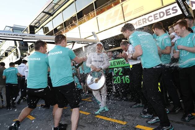 Motorsports: FIA Formula One World Championship WM Weltmeisterschaft 2016, Grand Prix of Australia, 6 Nico Rosberg (GER, Mercedes AMG Petronas Formula One Team), xHOCHxZWEIx