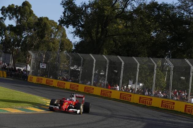 Motorsports: FIA Formula One World Championship WM Weltmeisterschaft 2016, Grand Prix of Australia, 5 Sebastian Vettel (GER, Scuderia Ferrari), xHOCHxZWEIx