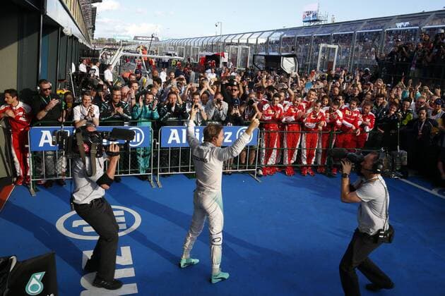 Motorsports: FIA Formula One World Championship WM Weltmeisterschaft 2016, Grand Prix of Australia, 6 Nico Rosberg (GER, Mercedes AMG Petronas Formula One Team), xHOCHxZWEIx