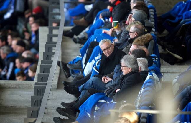 Fussball DFL 1.Bundesliga Berlin 19.03.2016 Olympiastadion Berlin HERTHA BSC geg FC INGOLSTADT 04 2 : 1 Werner GEGENBAUER Praesident Hertha BSC Tribuene