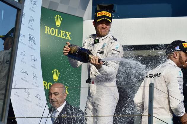Motorsports: FIA Formula One World Championship WM Weltmeisterschaft 2016, Grand Prix of Australia, 6 Nico Rosberg (GER, Mercedes AMG Petronas Formula One Team), xHOCHxZWEIx