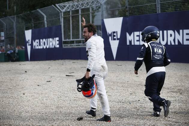 Motorsports: FIA Formula One World Championship WM Weltmeisterschaft 2016, Grand Prix of Australia, 14 Fernando Alonso (ESP, McLaren Honda Formula 1 Team), xHOCHxZWEIx