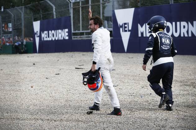 Motorsports: FIA Formula One World Championship WM Weltmeisterschaft 2016, Grand Prix of Australia, 14 Fernando Alonso (ESP, McLaren Honda Formula 1 Team), xHOCHxZWEIx