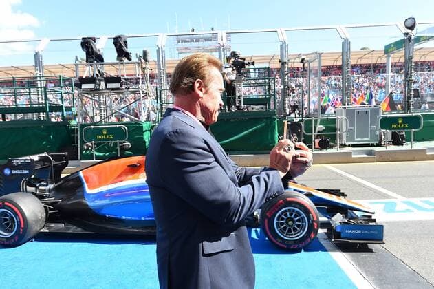 Arnold Schwarzenegger, formula 1 GP, Australien in Melbourne, 20.03.2016 Photo:mspb Jerry Andre Arnold Schwarzenegger; formula 1 GP, Australien