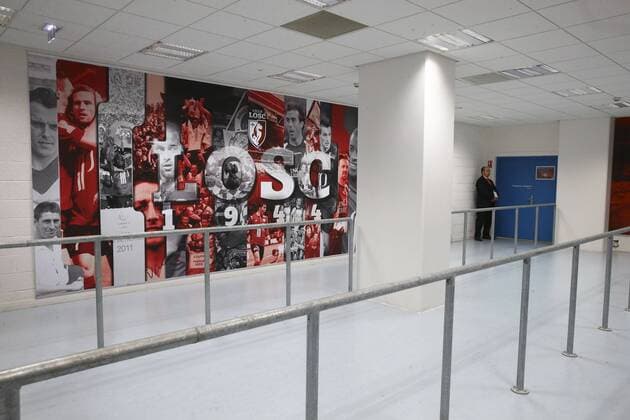 Stadionansichten, Stade Pierre Mauroy, Heimstätte Lille OSC - Frankreich, Ligue 1 - 19 03 2016 GwendolineLeGoff Panoramic 