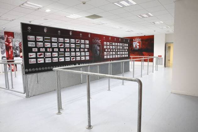 Stadionansichten, Stade Pierre Mauroy, Heimstätte Lille OSC - Frankreich, Ligue 1 - 19 03 2016 GwendolineLeGoff Panoramic 