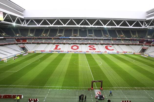 Stadionansichten, Stade Pierre Mauroy, Heimstätte Lille OSC - Frankreich, Ligue 1 - 19 03 2016 GwendolineLeGoff Panoramic 