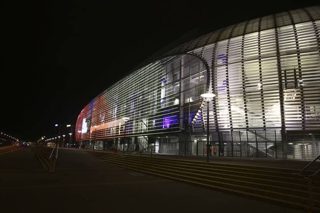 Stadionansichten, Stade Pierre Mauroy, Heimstätte Lille OSC - Frankreich, Ligue 1 - 19 03 2016 GwendolineLeGoff Panoramic 