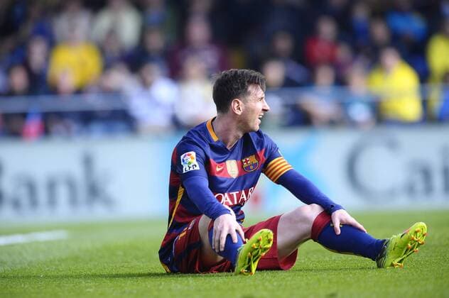 Leo Messi during the match between Villarreal CF against FC Barcelona Barca week 30 of La Liga 2015 16 in Madrigal stadium, Villarreal, SPAIN - 2016 March 20. (Photo by Jose Breton)  xJosexBretonx xVillarrealx-xBarcelonax
