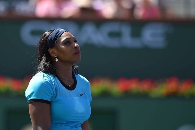 Victoria Azarenka (Bel) def Serena Williams (USA) TENNIS : Indian Wells 2016 - 20 03 2016 TennisMagazine Panoramic 