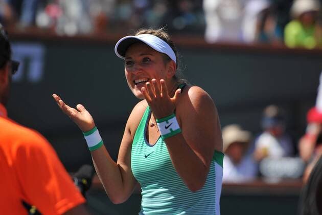 Victoria Azarenka (Bel) def Serena Williams (USA) TENNIS : Indian Wells 2016 - 20 03 2016 TennisMagazine Panoramic 