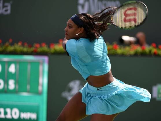 20 March, 2016: Serena Williams in action against Victoria Azarenka of Belarus during the BNP Paribas Open Women s Finals at Indian Wells Tennis Garden in Indian Wells, CA. Azerenka won the match 6-4 6-4. TENNIS 2016: BNP Paribas Open MAR 20 - ZUMAcg3_
