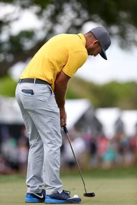 March 20, 2016 - Orlando, Florida, United States - Kevin Chappell putts the 9th green during the final round at the Arnold Palmer Invitational presented by MasterCard at Bay Hill Club & Lodge. PGA Golf Herren 2016 - Arnold Palmer Invitational - Final Round - ZUMAw109
