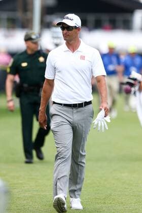 March 20, 2016 - Orlando, Florida, United States - Adam Scott walks the driving range during the final round at the Arnold Palmer Invitational presented by MasterCard at Bay Hill Club & Lodge. PGA Golf Herren 2016 - Arnold Palmer Invitational - Final Round - ZUMAw109