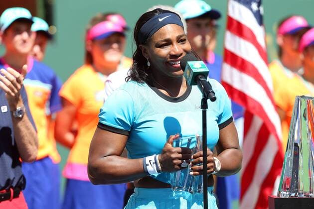 March 20, 2016: Serena Williams after being defeated by Victoria Azarenka of Belarus during the women s final of the 2016 BNP Paribas Open at Indian Wells Tennis Garden in Indian Wells, California. TENNIS 2016: BNP Paribas Open MAR 20 - ZUMAcb8_