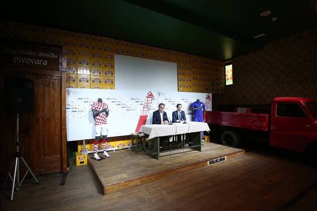 Ante Cacic press conference PK Pressekonferenz 21.03.2016., Zagreb - Press Conference of the coach of Croatian national football team Ante Cacic where they presented a new football jerseys.  SanjinxStrukic PIXSELL