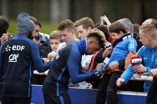 Kingsley Coman (fra) - FOOTBALL : Training Nationalteam Frankreich - 21 03 2016 AnthonyBIBARD FEP Panoramic 