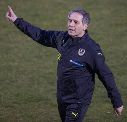 Stegersbach 21.03.2016, Sportzentrum, Stegersbach, AUT, OeFB Training, im Bild Marcel Koller (Teamchef, AUT) Coach Marcel Koller ( AUT) during a Trainingssession of Austrian National Footballteam at the Sportcenter in Stegersbach, Austria on 2016 03 21.  EP_ang  