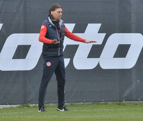 22.03.2016, xTKx, Fussball 1.Bundesliga, FSV MAINZ 05 Training, emspor, v.l. Trainer Martin Schmidt (Mainz 05) ,