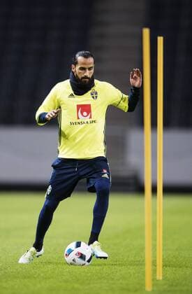 160322 Erkan Zengin - Training Nationalteam Schweden, 22 März 2016 in Stockholm.  Copyright: JOELxMARKLUND BB160322JM055