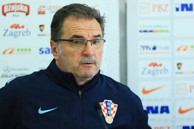 Fußball, PK Nationalteam Kroatien press conference PK Pressekonferenz of Croatia Football team ahead of their friendly match against Israel 22.03.2016., Osijek, Croatia - Croatia head coach Ante Cacic attends a press conference ahead of their friendly match against Israel.  DavorxJavorovic PIXSELL