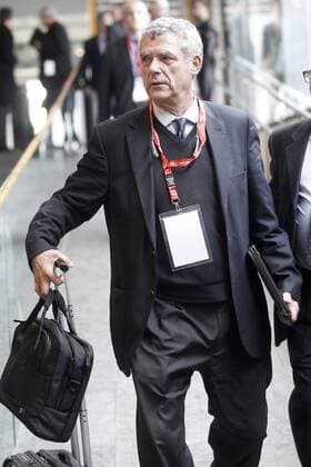 Angel Maria Villar, President of RFEF, during General Assembly of the Royal Spanish Football Federation. March 22,2016.  (2016032262)