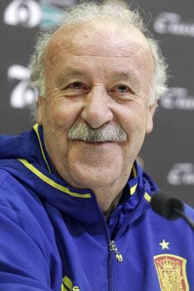 Coach Vicente del Bosque during comercial event during Spanish national football team stage. March 22,2016.  (2016032247)