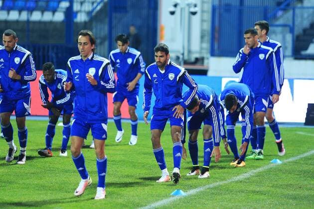 Training session ofIsrael Football team ahead of their friendly match against Croatia 22.03.2016., Osijek, Croatia - Israel national football team held a training session on stadium Gradski vrt (City Garden). Israel will play a friendly match against Croatia in Osijek on 23 March 2016.  DavorxJavorovic PIXSELL