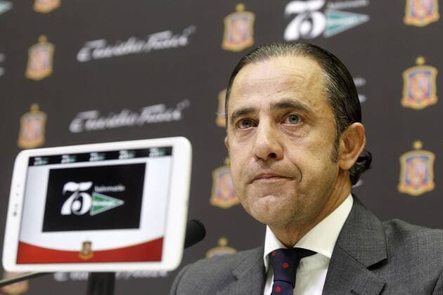 Diego Copado, Communication Director of El Corte Ingles, during comercial event during Spanish national football team stage. March 22,2016.  (2016032233)