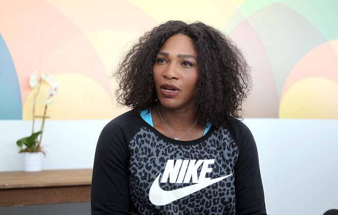 Miami, FL, USA - Serena Williams (USA), talks to the press during a media day event at the Miami Open Tennis tournament 2016, presented by Itau, in Key Biscayne on Tuesday, March 22, 2016 in Miami, Fla. Miami Open media day - ZUMAm67_