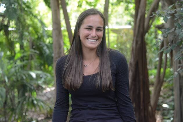 March 22, 2016 - Miami, Florida, United States - MONICA PUIG poses for a picture at the Jungle Island zoological Park in Miami Florida Tennis 2016 - Miami Open - Day 2 - ZUMAl132