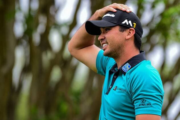 Bilder des Tages SPORT 23 MAR 2016: Jason Day reacts to his tee shot on number 3 during the World Golf Championships - Dell Match Play Round 1 at the Austin Country Club Austin, Texas. (Photo by Ken Murray Icon Sportswire) GOLF: MAR 23 PGA Golf Herren - World Golf Championships-Dell Match Play - Round 1 Icon1603231003 EDITORIAL USE ONLY