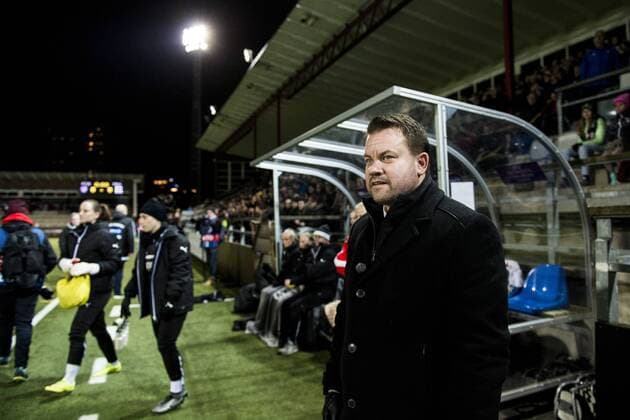 Fußball, Damen, Champions League, FC Rosengard - 1. FFC Frankfurt 160323 coach Jack Majgaard Jensen Fußball, Damen, Champions League FC Rosengard vs 1. FFC Frankfurt in Malmö.  Copyright: PETTERxARVIDSON BB160323PA075