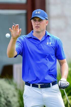 World Golf Championship in Austin 23 MAR 2016: Jordan Spieth on the driving range before the World Golf Championships - Dell Match Play Round 1 at the Austin Country Club Austin, Texas. (Photo by Ken Murray Icon Sportswire) GOLF: MAR 23 PGA Golf Herren - World Golf Championships-Dell Match Play - Round 1 Icon1603231018 EDITORIAL USE ONLY
