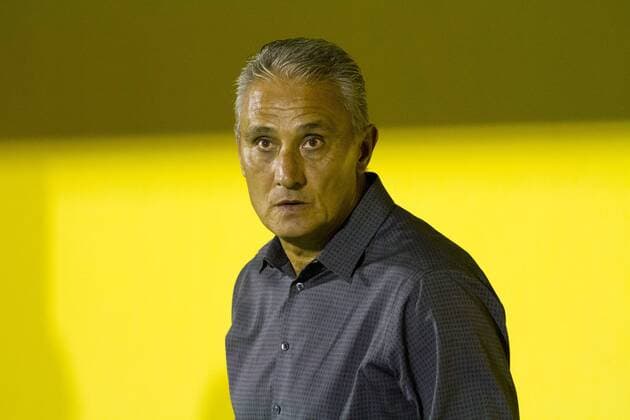 S?o Bernardo FC x Corinthians SAO BERNARDO DO CAMPO, Brazil - 03 23 2016: SAINT BERNARD FC X CORINTHIANS - Tite during the match between S?o Bernardo and Corinthians held at Stadium May 1st, located in S?o Bernardo do Campo. Match is valid for the 11th round of Paulist?o Itaipava 2016. (Photo: Marco Galv?o FotoArena)  MarcoxGalv?o