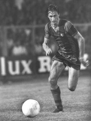 Johan Cruyff - Barcelona. 1977-78. 