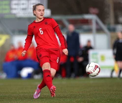 SOCCER - UEFA U17 U 17 Nationalteam EURO quali women, AUT vs GER ROHRENDORF,AUSTRIA,24.MAR.16 - WOMEN SOCCER - UEFA Women s Under-17 championship, qualification, Elite round, OEFB international match Nationalmannschaft-Länderspiel Austria vs Germany. Image shows Lisa Schoeppl (GER). GEPAxpictures xWalterxLuger