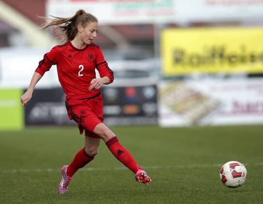 SOCCER - UEFA U17 U 17 Nationalteam EURO quali women, AUT vs GER ROHRENDORF,AUSTRIA,24.MAR.16 - WOMEN SOCCER - UEFA Women s Under-17 championship, qualification, Elite round, OEFB international match Nationalmannschaft-Länderspiel Austria vs Germany. Image shows Sarai Linder (GER). GEPAxpictures xWalterxLuger
