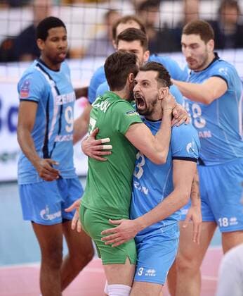 Alexander Aleksander BUTKO 2016.03.24 Lodz Men volleyball 2016 CEV DenizBank Volleyball Champions League PGE Skra Belchatow - Zenit Kazan Alexander Aleksander BUTKO  20160324LUK097