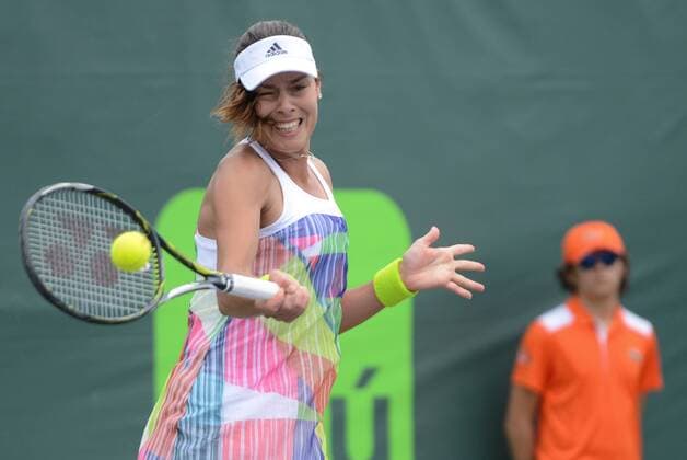 March 24, 2016 - Miami, Florida, United States - ANA IVANOVIC in her match vs T. Pereira in the Miami Open. Tennis 2016 - Miami Open - Day 4 - ZUMAl132