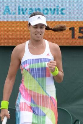 March 24, 2016 - Miami, Florida, United States - ANA IVANOVIC in her match vs T. Pereira in the Miami Open. Tennis 2016 - Miami Open - Day 4 - ZUMAl132