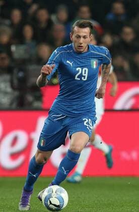 SOCCER - ITA vs ESP, test match UDINE,ITALY,24.MAR.16 - SOCCER - international match Nationalmannschaft-Länderspiel Italy vs Spain, friendly (Nationalmannschaft) match. Image shows Federico Bernardeschi (ITA). GEPAxpictures xAndreasxPranter