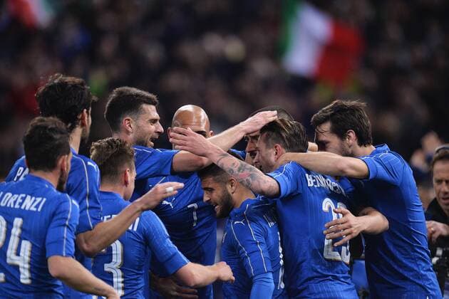 Lorenzo Insigne Italia Goal celebration Udine 24-03-2016 Stadio Friuli Football Calcio friendly (Nationalmannschaft) Italien vs Spanien andreaxstaccioli