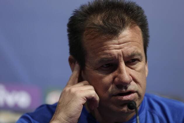 Brazilian national soccer team manager Carlos Dunga delivers a presser at Pernambuco arena in Recife, Brazil, 24 March 2016, prior to the Russia 2018 World Cup qualifying match before Uruguay. BRAZILIAN NATIONAL SOCCER TEAM PRESSER !ACHTUNG: NUR REDAKTIONELLE NUTZUNG!  REC003 20160325-635944612313842473