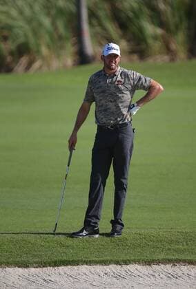 24 March 2016: D.J. Trahan the 1st Round of the Puerto Rico Open, at Coco Beach Golf & Country Club in Rio Grande, PR, USA. (Photo by Bradley Rex Icon Sportswire) GOLF: MAR 24 PGA Golf Herren - Puerto Rico Open - First Round Icon16032428 EDITORIAL USE ONLY
